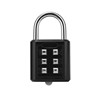 Zinc alloy key password lock lock lock luggage gym, wardrobe door and window password hanging lock ten blind hanging locks