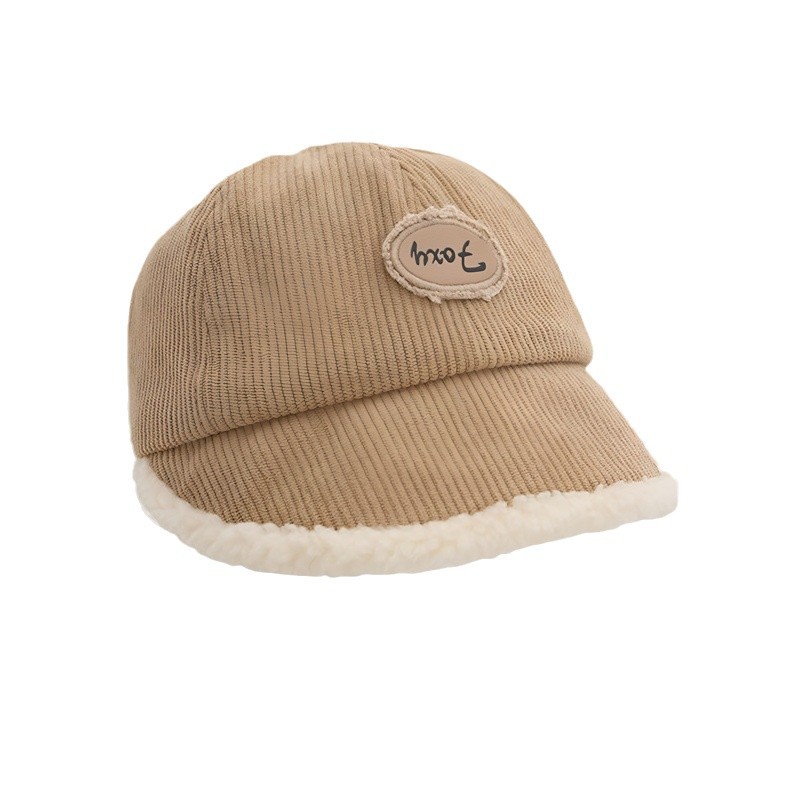 Invierno bebé pescador sombrero grueso sombrero caliente para bebés y niños Otoño y invierno para hombres y mujeres sombrero de lengua de pato grueso de lana