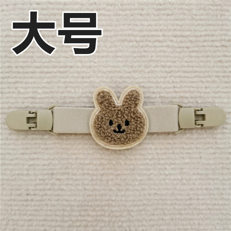 INS estilo coreano clip de suspensión oso pantalones de tirantes para niños clip anti-caída clip de la correa del hombro soporte de la falda de la suspensión antideslizante artefacto de hombro