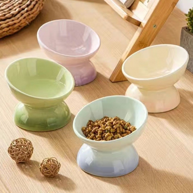 기울어진 입과 높은 다리가 있는 의상 1벌(색상 랜덤)