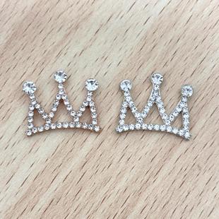 Alloy crown hair accessories children's hairpin Crown accessories diy jewelry accessories bow hair accessories crown