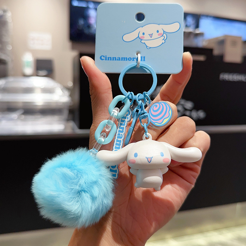 2026年新作正規品サンリオクロミぬいぐるみキーホルダー女性向け可愛いハローキティぬいぐるみカメラ小物