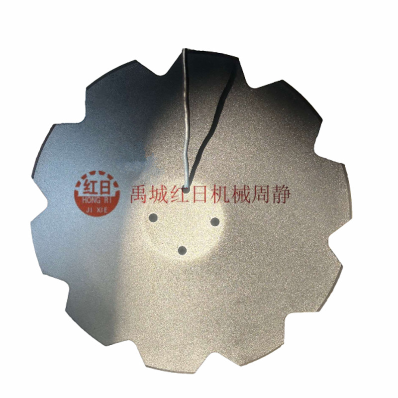 红日农机配件波纹耙片  出口驱动圆盘犁犁片  缺口平盘耙片
