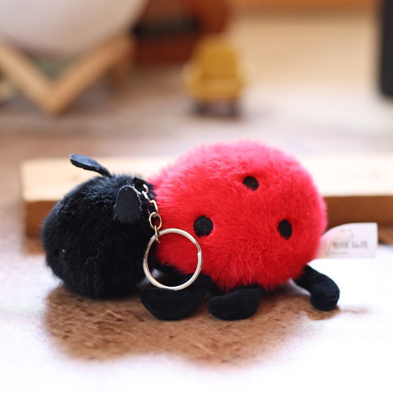かわいい昆虫シリーズ小さな虫ペンダントぬいぐるみ人形カタツムリ蜂スクールバッグペンダントキーホルダー|undefined