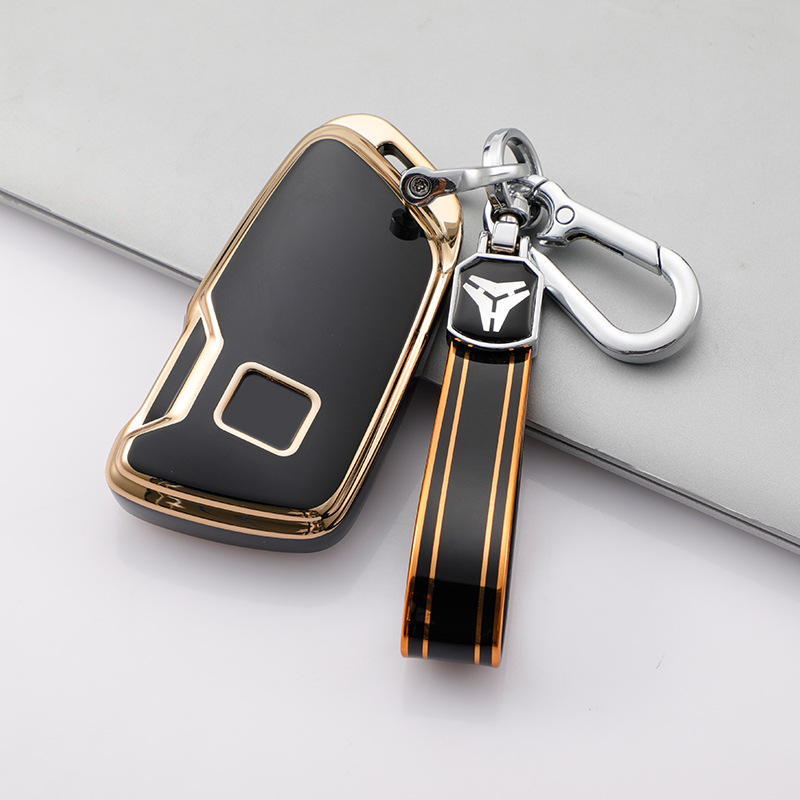 威马W6钥匙套ACE壳EX5汽车E5扣ex6plus女ex5z包w6pro高档装饰配件