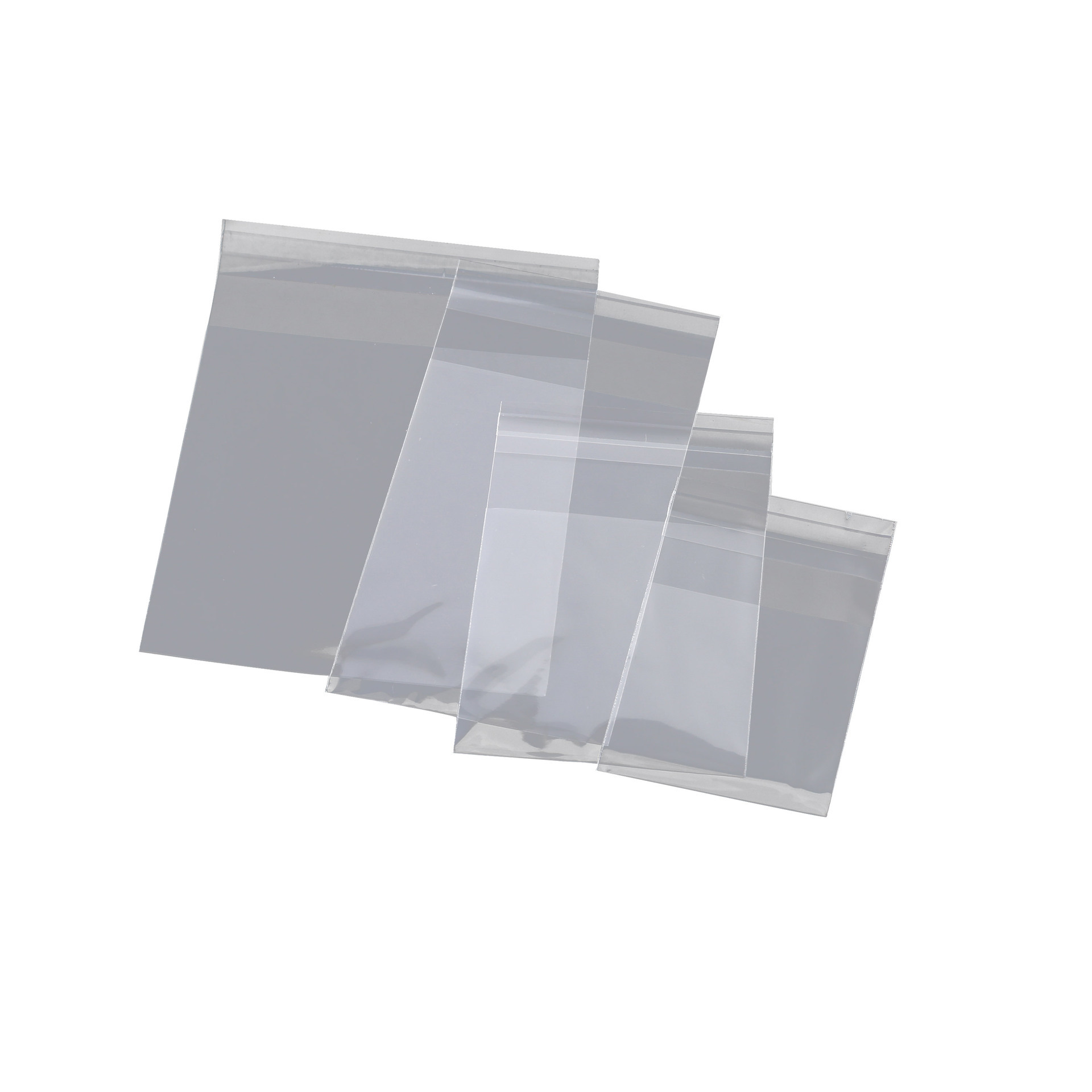 Bolsa autoadhesiva transparente bolsa de té perfumada bolsa de embalaje de galletas caramelo yema de huevo crujiente copo de nieve hecho a mano bolsa de embalaje crujiente ventas directas de fábrica