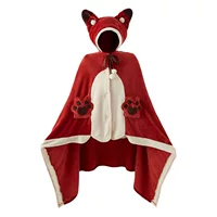 Luna Wonderful Journey Fox Послеобеденные пижамы Одеяло с кондиционером Офис Шаль Накидка Милый коралловый флис Студент