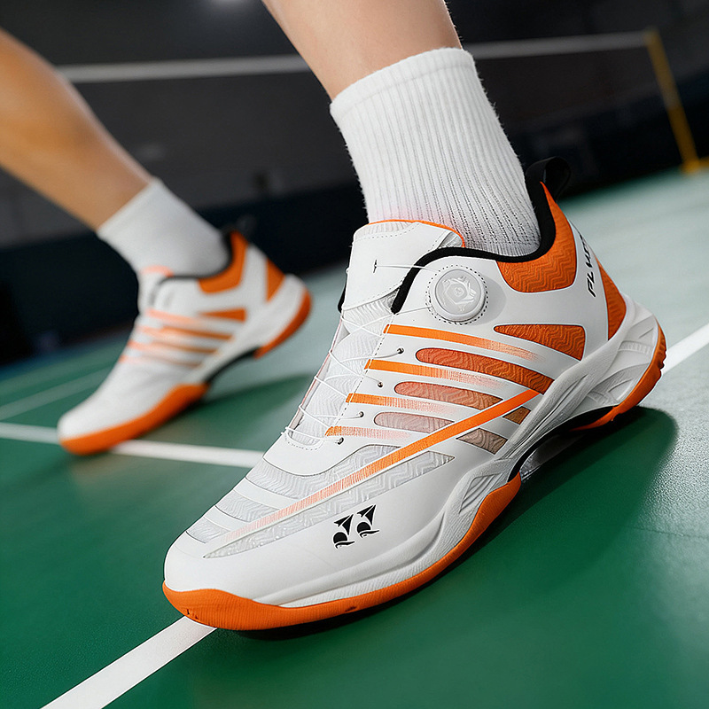 Cross-Border New Autumn and Winter Badminton Shoes for Men and Women, Professional Tennis Shoes, Non-Slip Sports Shoes, Ultra-Light Breathable Volleyball Shoes for Men
