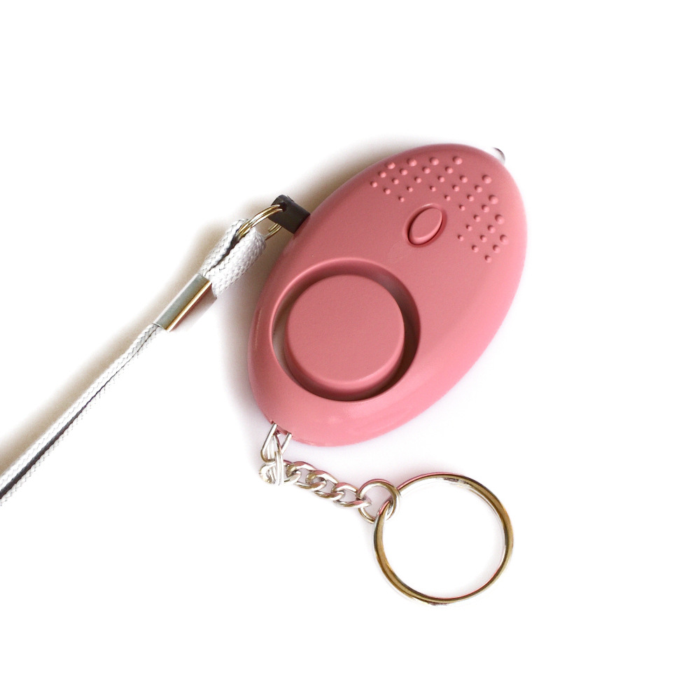 Mini Alarma Personal Inalámbrica con Luz LED 130-135 dB para Rescate al Aire Libre