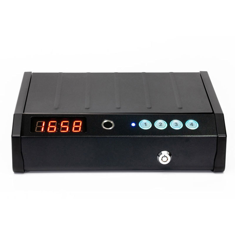 지문 비밀번호 권총 상자 305*250*80mm