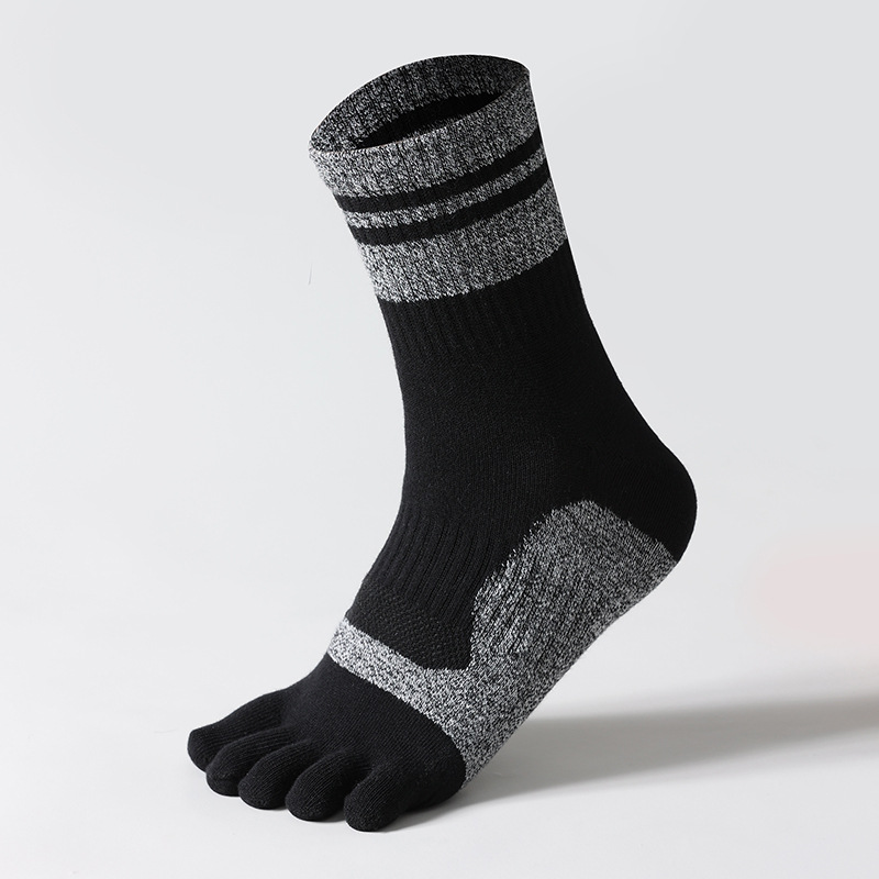 블랙 [고급 평행봉 및 다섯손가락 양말]