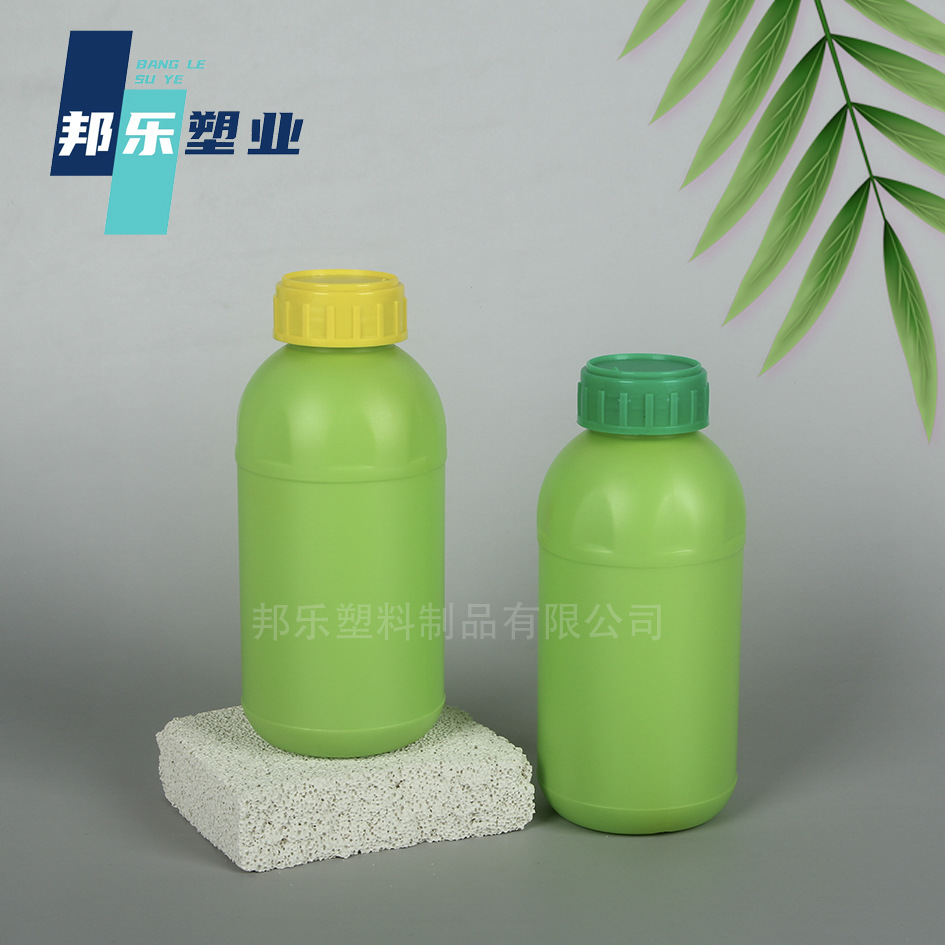 500ml管道疏通剂瓶 加厚化工瓶 耐腐蚀溶剂塑料瓶 密封瓶农药瓶