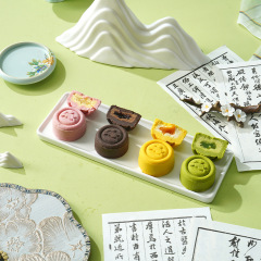 莎布蕾曲奇脆皮流心月饼港式月饼糕点企业团购伴手礼月饼厂家批发