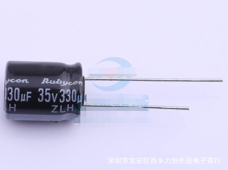 35ZLH330MEFC10X12.5 参数 330uF 35V 引线型铝电解电容