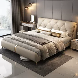 餐桌;实木床;斗柜