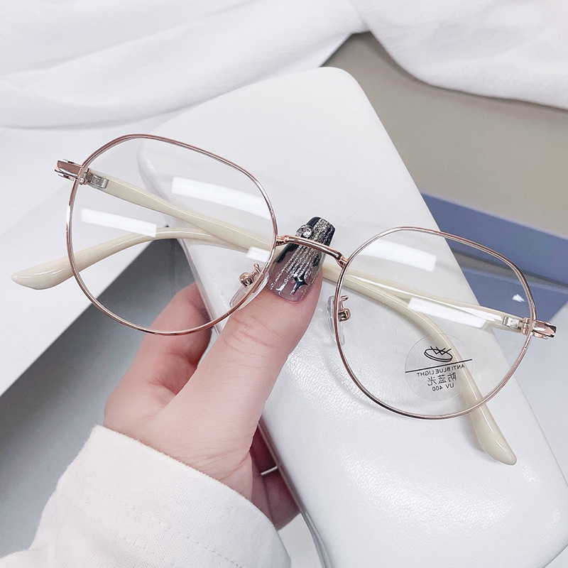 新型女性ファッションブルーレイ防止老眼鏡超軽量金属フレーム眼鏡中高年読書眼鏡卸売り|undefined