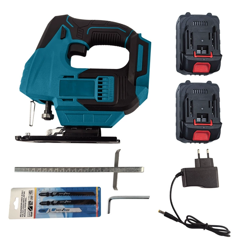 21 В литиевая батарея, беспроводная многофункциональная бытовая электрическая пила, режущая машина для резки бытовых деревообрабатывающих материалов, маленькая электрическая машина