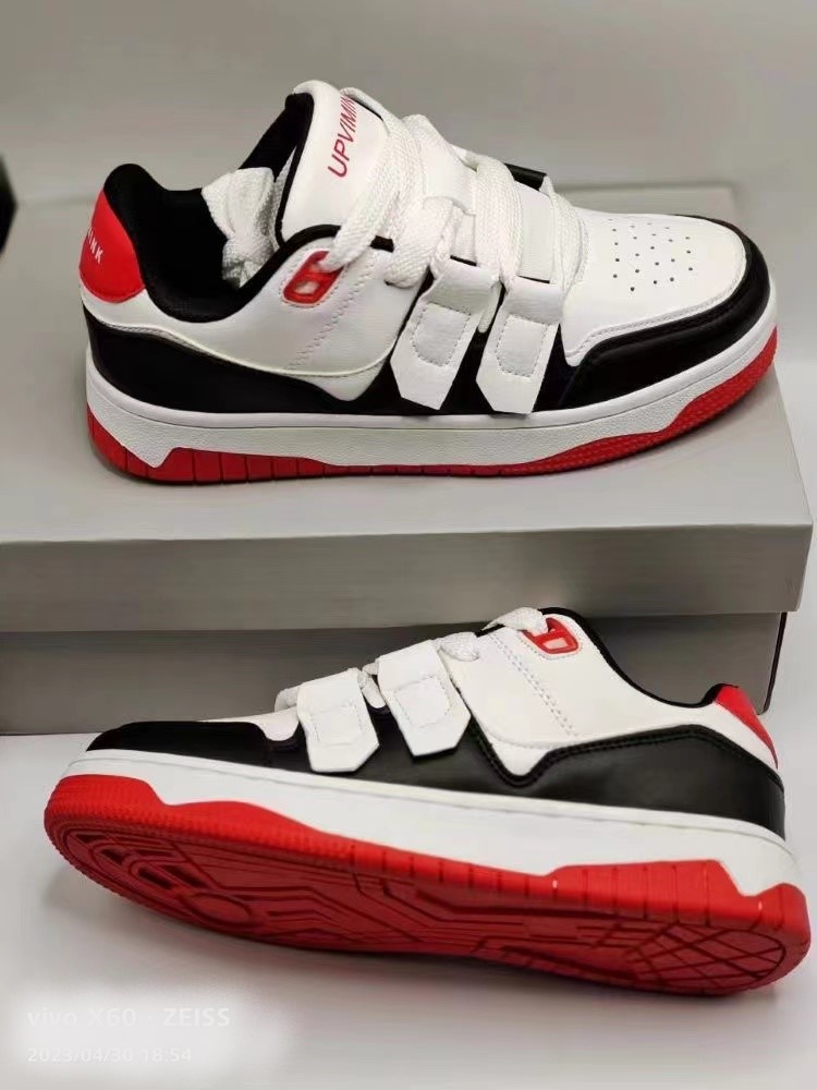 2024 Student Leisure Street Photo Instagram: Low cut, thick sole, high board women, Han Yuansu, sports shoes for men_voghion.com