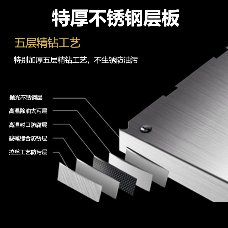 Carro de condimentos de acero inoxidable comercial hotel restaurante almacenamiento móvil condimentos conductor puerta corredera soporte de condimentos puede frenar