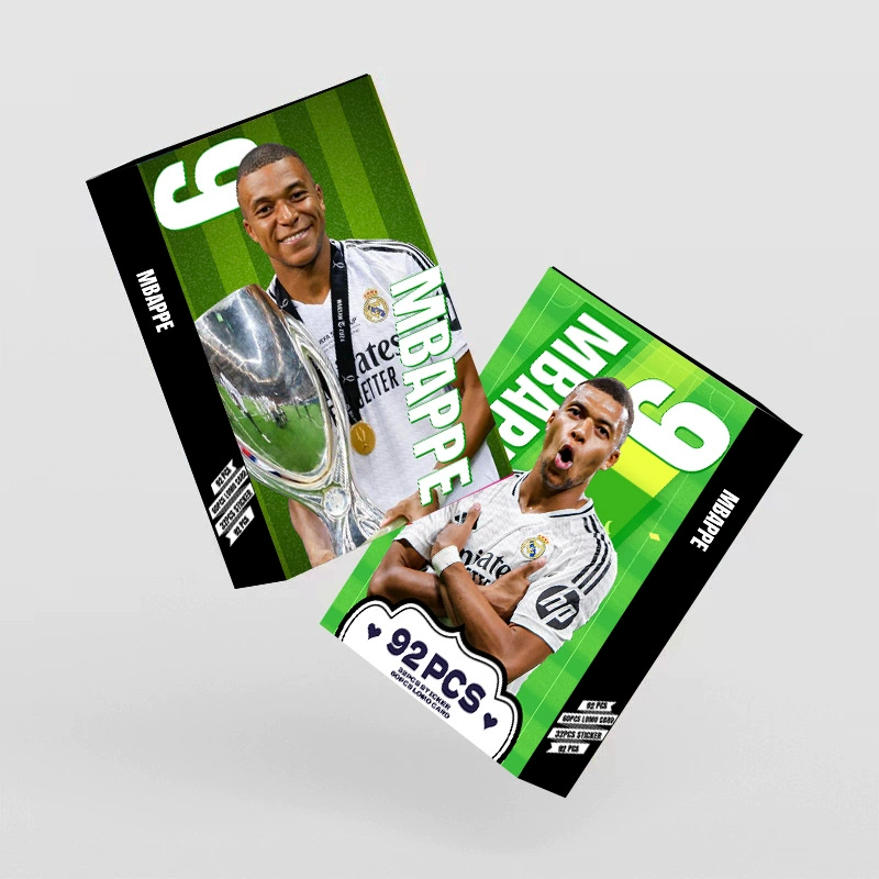 92 шт. HD фотокарточка Mbappe LOMO карта MBAPPE звезда коллекция карта футбольная карточка