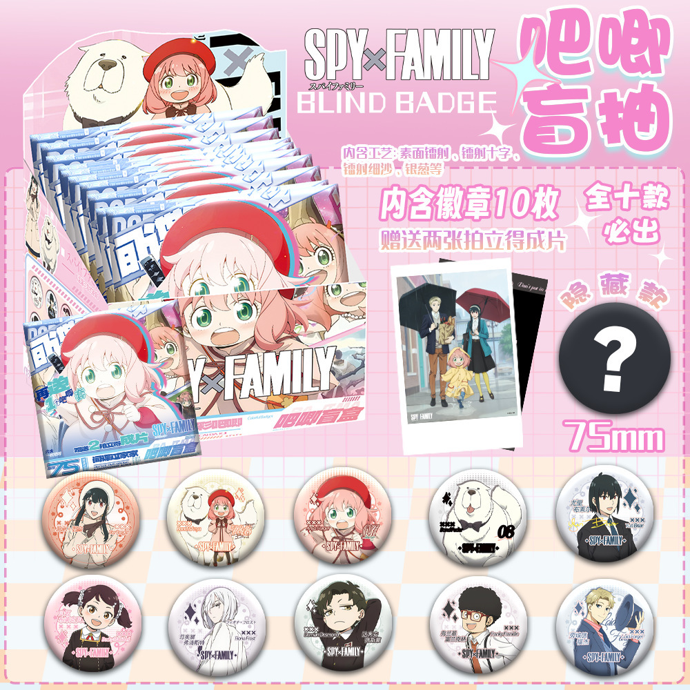 스파이 플레이 하우스 배지 [상자당 10발]