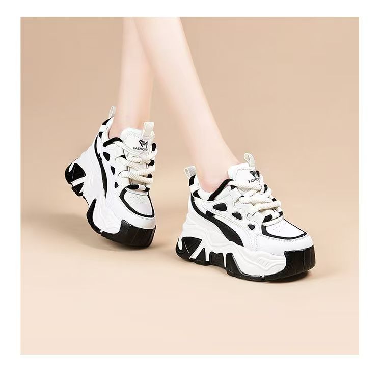 Thick-Soled Height-Increasing Dad Shoes for Women, 2025 Autumn and Winter Popular Casual Sneakers, Versatile Trendy Platform Shoes for Women Thick-Soled Height-Increasing Dad Shoes for Women, 2025 Autumn and Winter Popular Casual Sneakers, Versatile Trendy Platform Shoes for Women