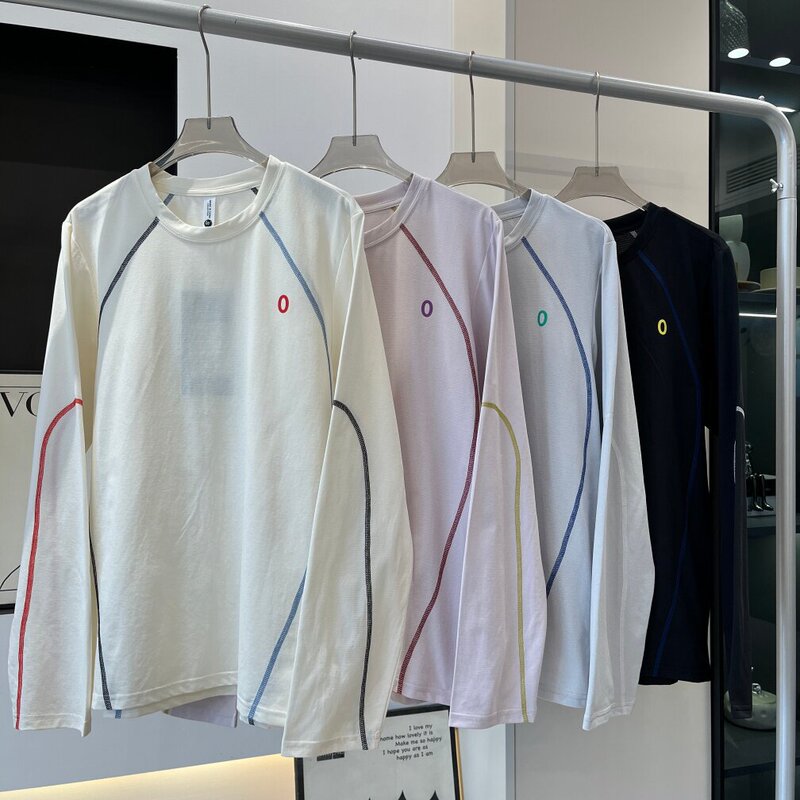 Factory order! Couple's style color-blocked Hasselblad line outdoor cycling sports quick-dry long-sleeve T-shirt base layer top for women Factory order! Couple's style color-blocked Hasselblad line outdoor cycling sports quick-dry long-sleeve T-shirt base layer top for women