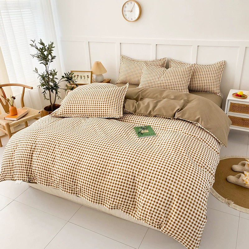 Брендовый свежий тонер, набор для учащихся начальной школы, простыня, пододеяльник, набор из 4 шт., набор из 3 шт., оптовая продажа