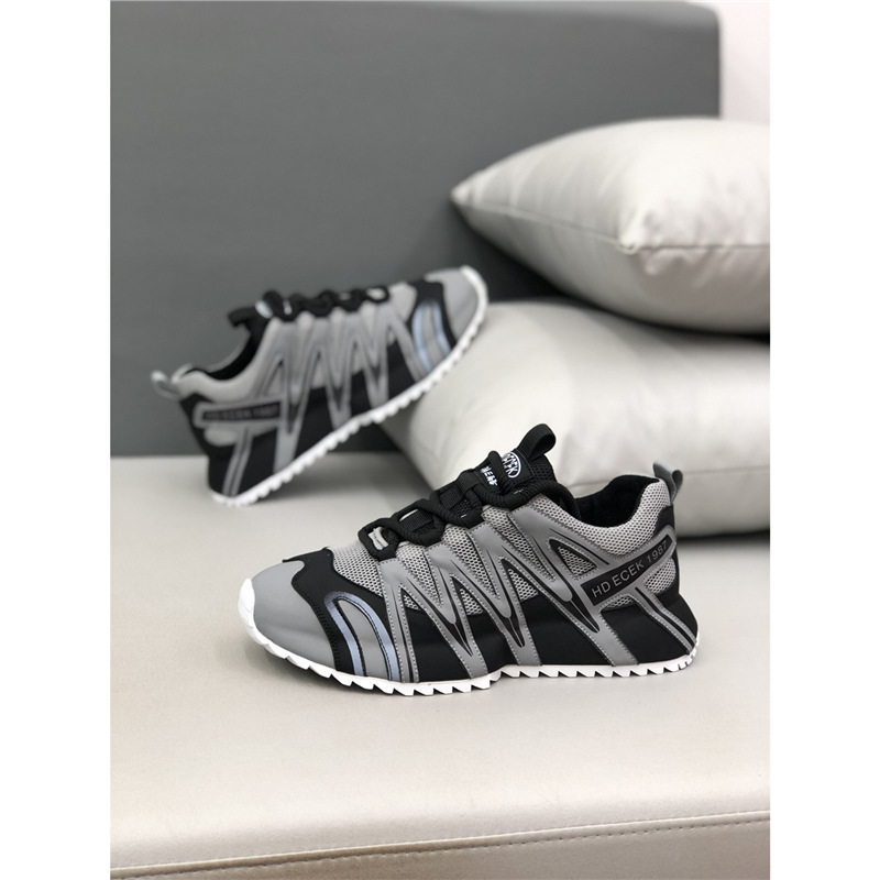 European Station New 2024 Summer Mesh Breathable Lace-Up Versatile Trbottomyy Thick-Soled Casual Sports Dad Shoes Ec