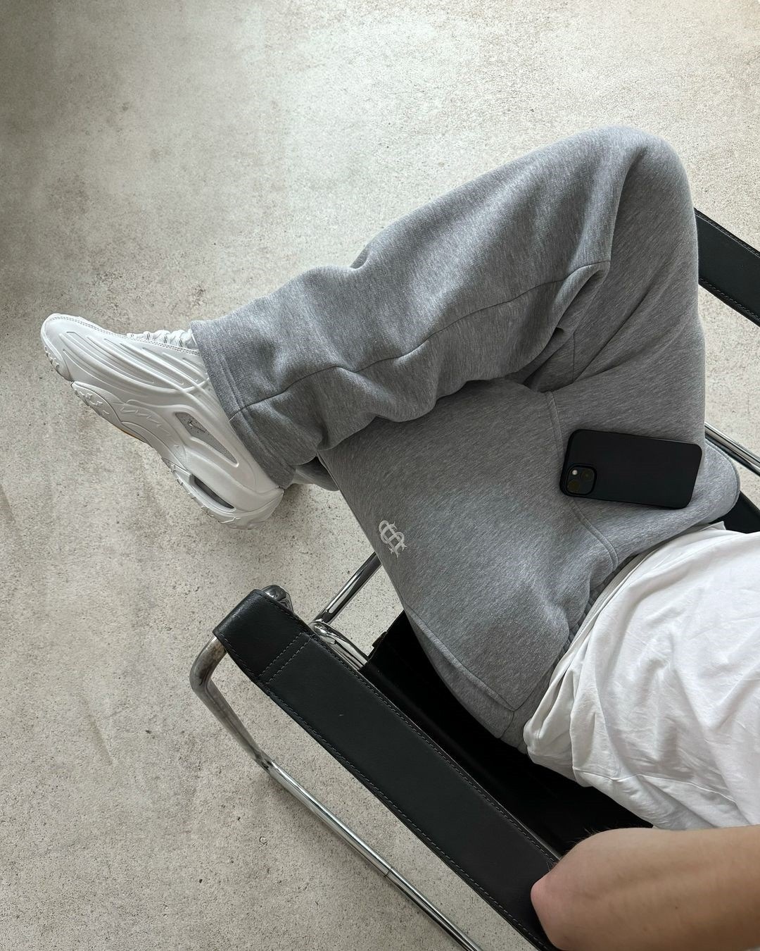 Casual Embroidered Zipper Sweatpants High Street Hip Hop Rap Style Men's And Women's Long Pants Street Fashion_ecoleips.com