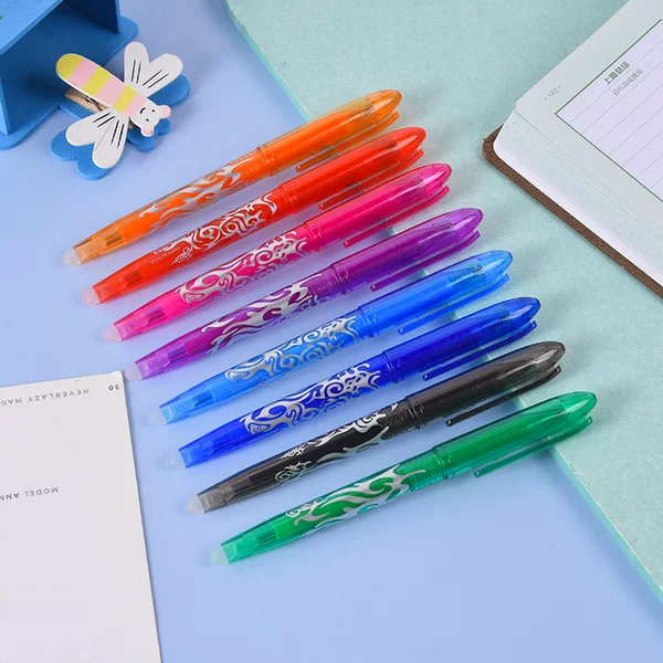 Manufacturer's Best-Selling Erasable Pen Erasable Gel Pen Color Easy-To-Erasure Cross-Border Primary School Student Set Stationery Supplies Wholesale
