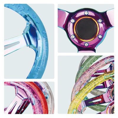14inch Car Modification Acrylic Steering wheel