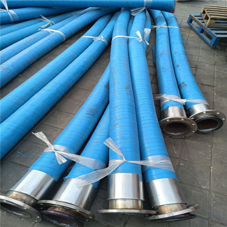 大口径喷砂管 排水胶管 黑色橡胶管 泥浆管 大口径抽水橡胶管