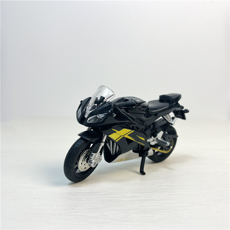플라스틱 오토바이 자동차 모델 시뮬레이션 오토바이 장식품 컬렉션 유행 놀이 자동차 선물 장난감