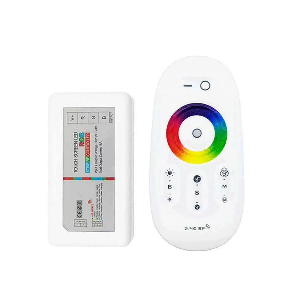 Тактильный беспроводной цветной контроллер, световая лента LED, лампа, 4G, пульт управления