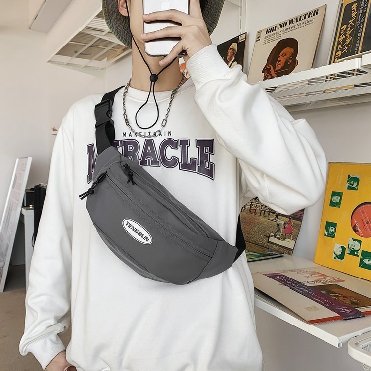 新款日系ins风复古简约百搭休闲少女学生斜挎包韩版潮牌胸包|undefined