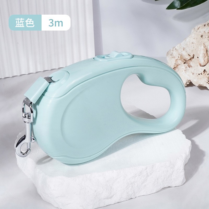 Cuerda de tracción para mascotas, seguridad controlable telescópica, cuerda para pasear al perro, punto transfronterizo, cuerda reflectante al por mayor, tractor para perros 5m