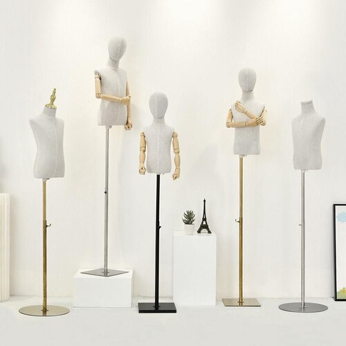 Children's model display stand Korean version of children's clothing store window props half-length clothing children's stand mannequin independent stand