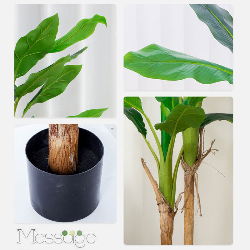 Planta artificial de lujo tipo “Ave del Paraíso”, diseño europeo de alta gama, ideal para decoración interior de sala u oficina