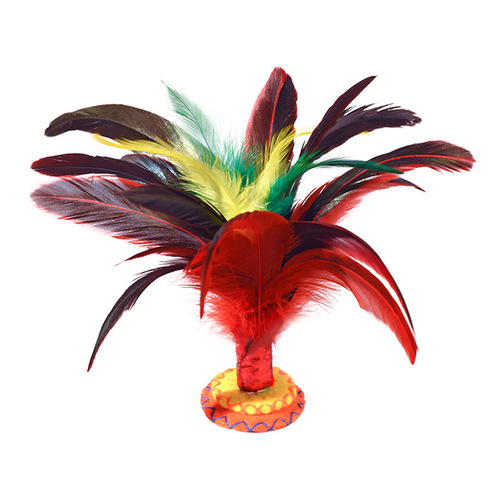 Cloth-bottom feather shuttlecock competition special training for adults and children fitness primary school students kindergarten resistant to kicking goose feather shuttlecock