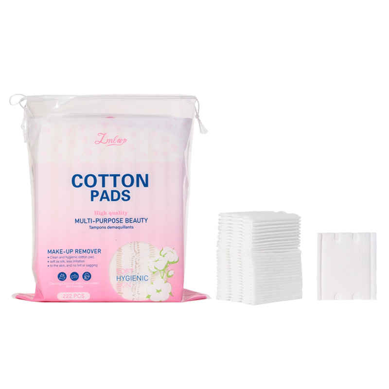 LMLTOP transfronterizo exclusivamente para almohadillas de algodón para sándwich, compresa húmeda gruesa de doble efecto de doble cara, almohadilla de algodón desmaquillante SY599