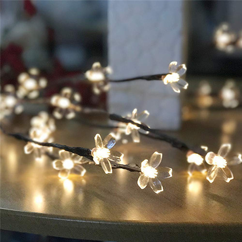LED colorful light string simulation tree branch lamp room vase branch string lights Christmas inn decoration small tree lamp