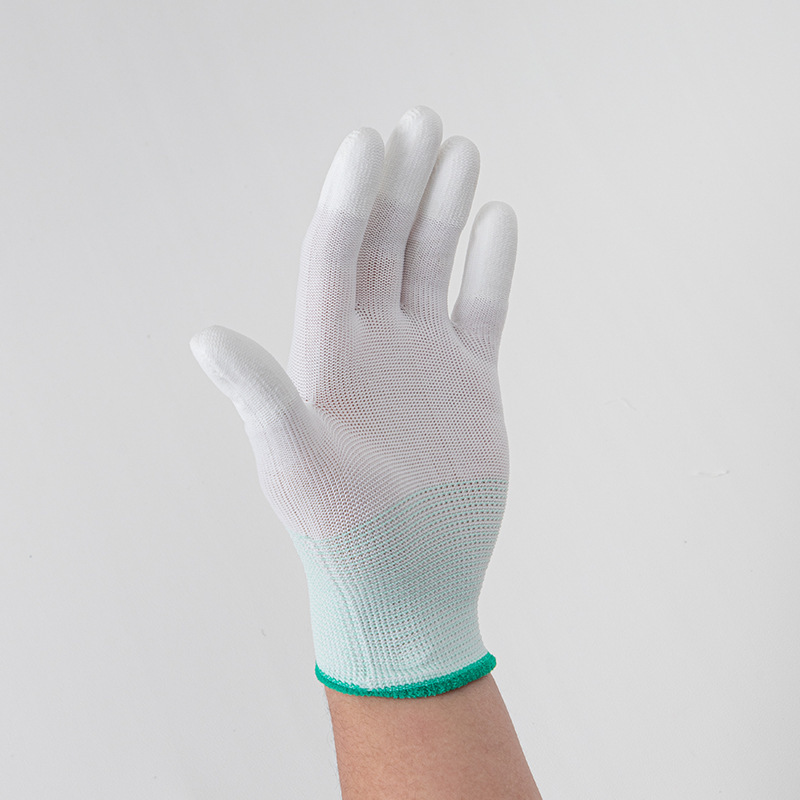 Guantes de Trabajo Recubiertos de Nitrilo y Látex, Antideslizantes y Resistentes al Aceite, para Fábricas y Construcción image 16