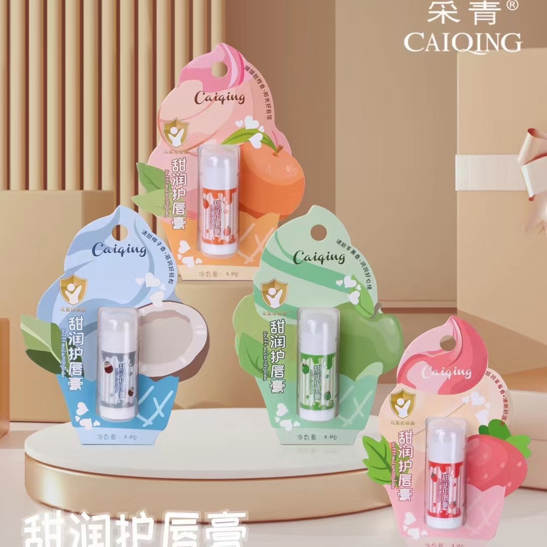 采青甜润润唇膏护唇C241秋冬批发代发补水保湿滋润清爽保湿清新