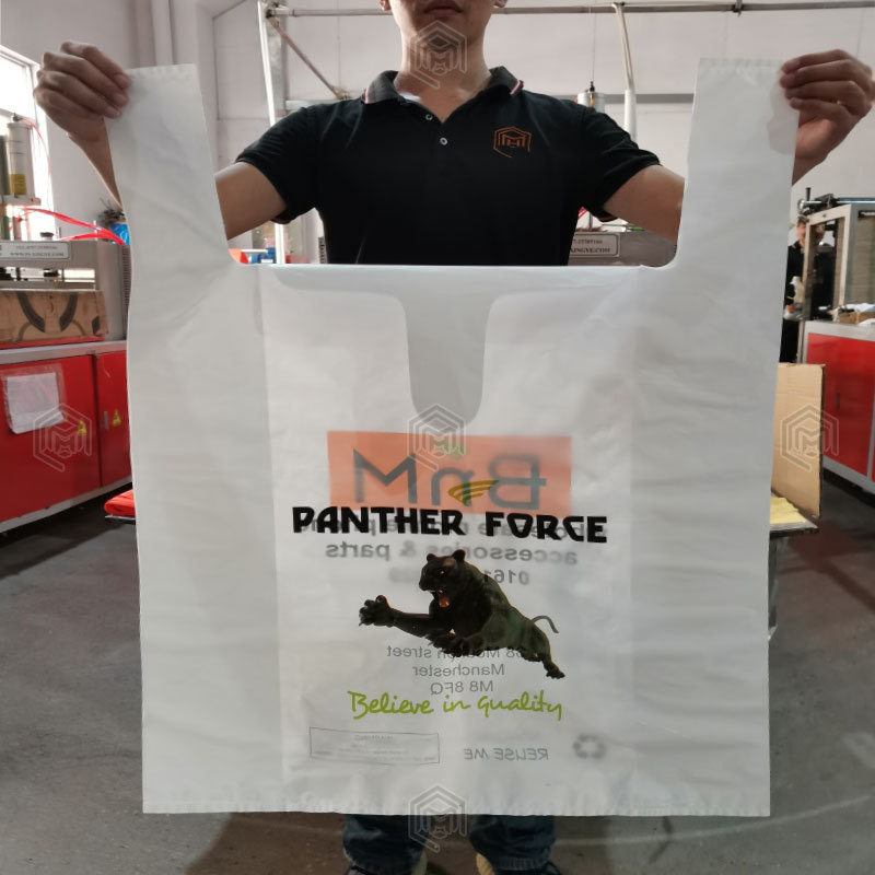 加厚商用购物手提袋特大号搬家打包收纳袋超大号塑料背心袋批发