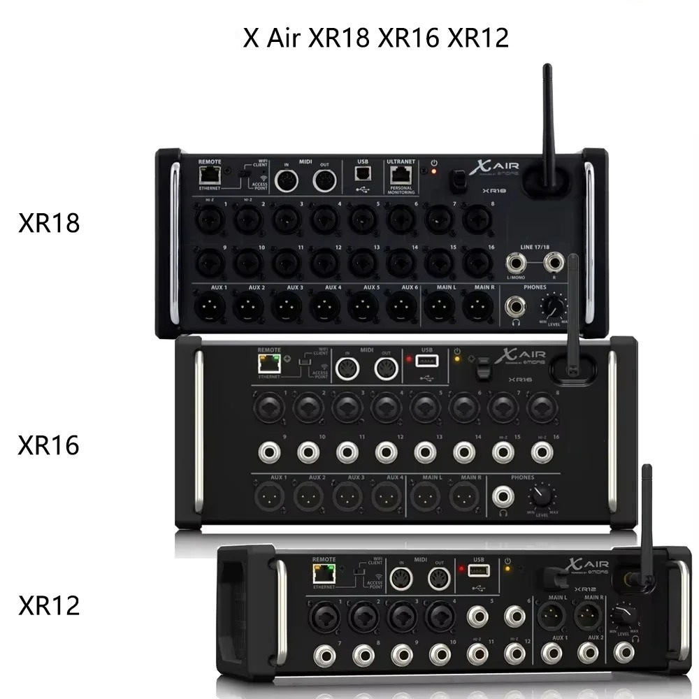 Consola de Mezcla Digital MR12 XR16 XR18 para Escenario y Grabación
