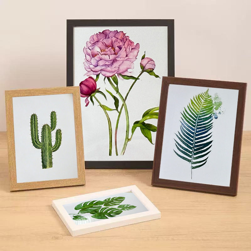 Photo Frame Display Stand Wall Hanging Photo Wall 5-Inch 6inch 7inch 8inch 10inch A4 Simple Wooden DIY Empty Frame Wholesale Photo Frame Display Stand Wall Hanging Photo Wall 5-Inch 6inch 7inch 8inch 10inch A4 Simple Wooden DIY Empty Frame Wholesale