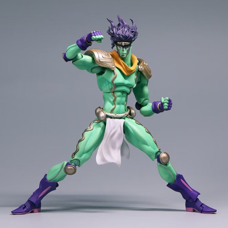 JOJO空条承太郎 白金之星  超像可动BIG大尺寸 手办模型|undefined
