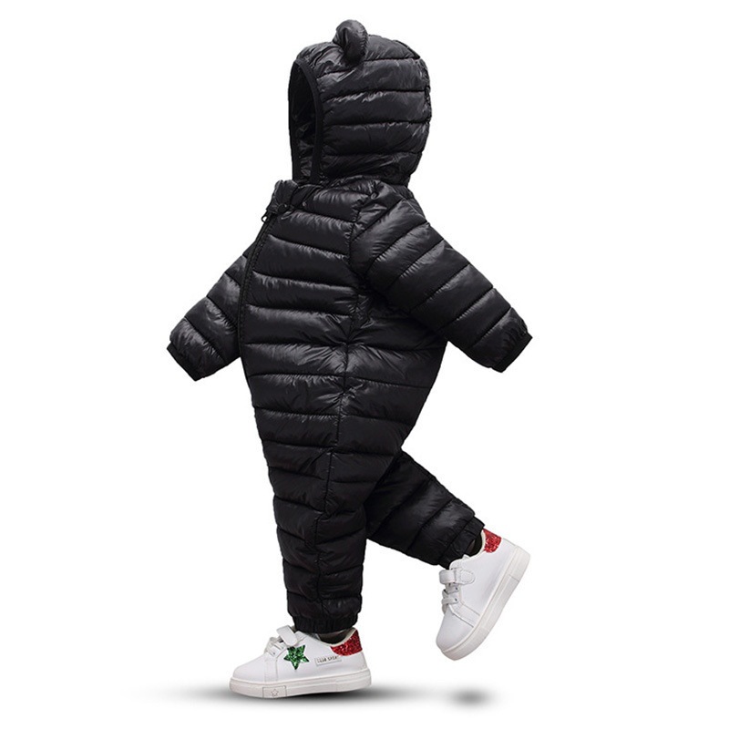 Recién nacido ligero abajo ropa de algodón acolchado 03612 meses bebé mono bebé niño ropa de algodón acolchado 1 año de edad mameluco