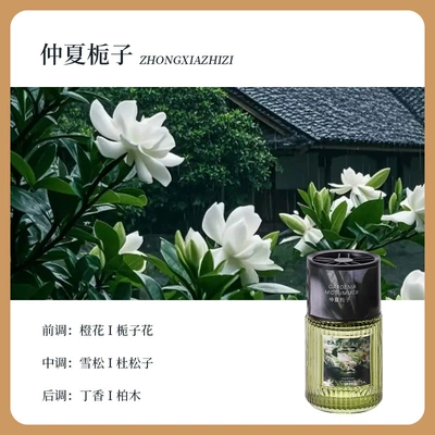 Odor Removal, Smart Car-Mounted Atomizing – Car Perfume Aromatherapy - midsummer-gardenia